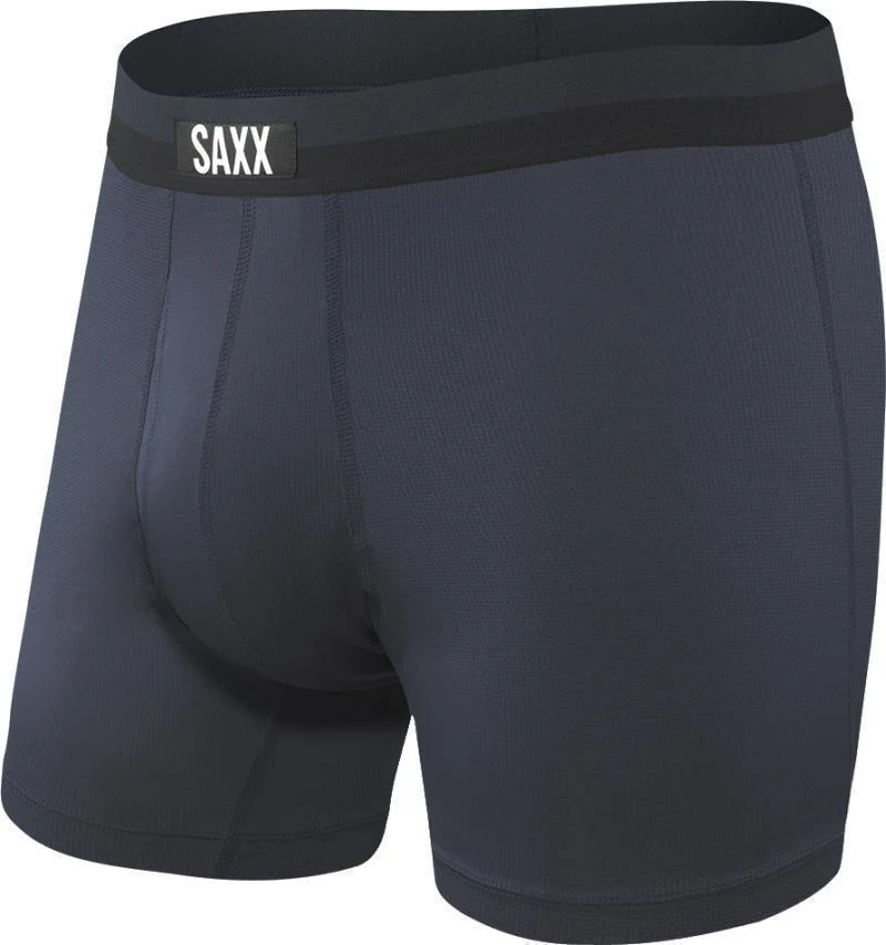 Sport Mesh Boxer Briefs w/ Fly, 5" Inseam - Mens - Image 5