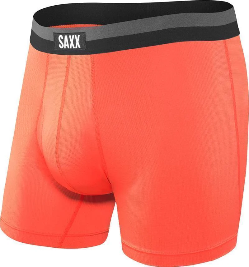 Sport Mesh Boxer Briefs w/ Fly, 5" Inseam - Mens - Image 6