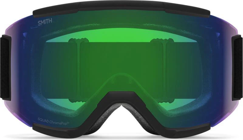 Squad Low Bridge Fit, Black Frame, ChromaPop Everyday Green Mirror Lens - Image 2
