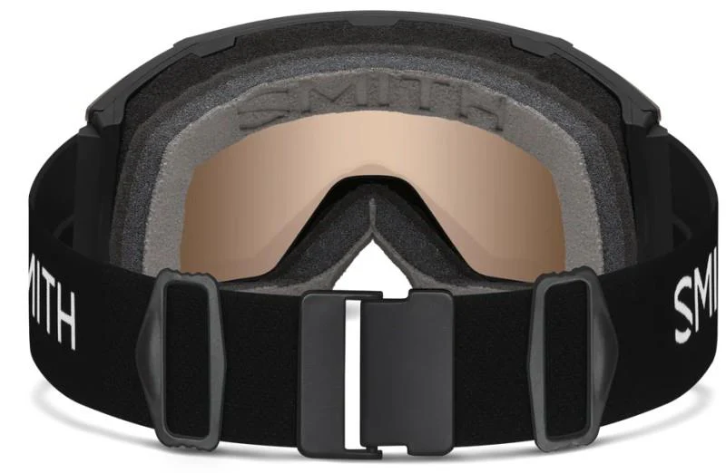 Squad Mag Low Bridge Fit, Black Goggles, ChromaPop Pro Photochromic Gold Mirror Lens - Image 3