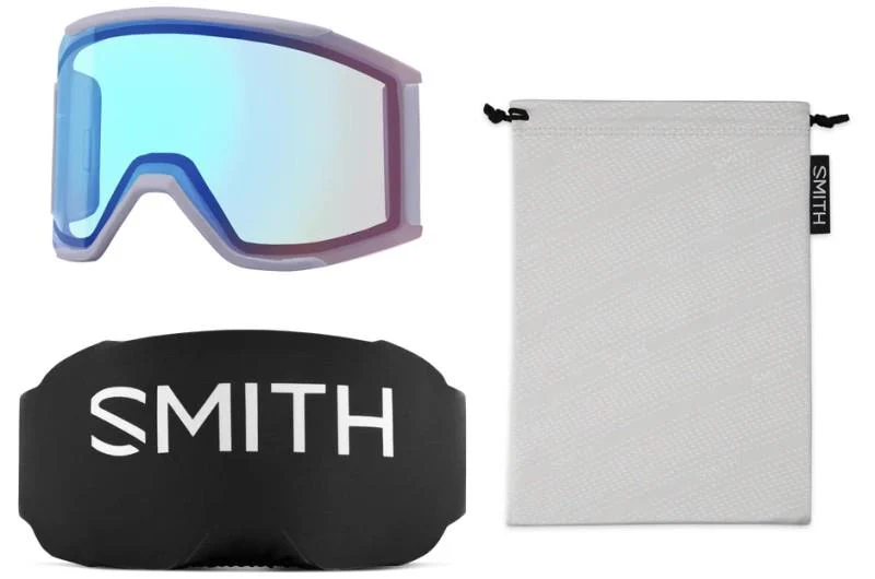 Squad Mag Low Bridge Fit, Lunar Fog Goggles, ChromaPop Everyday Rose Gold Mirror Lens - Image 5