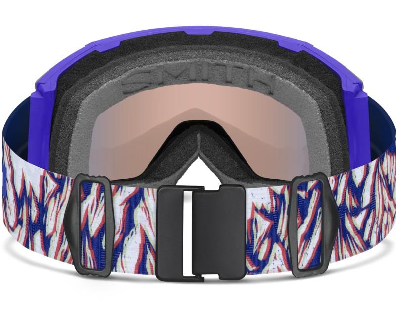 Squad Mag, Ultraviolet Peaking Goggles, ChromaPop Pro Photochromic Red Mirror Lens - Image 2