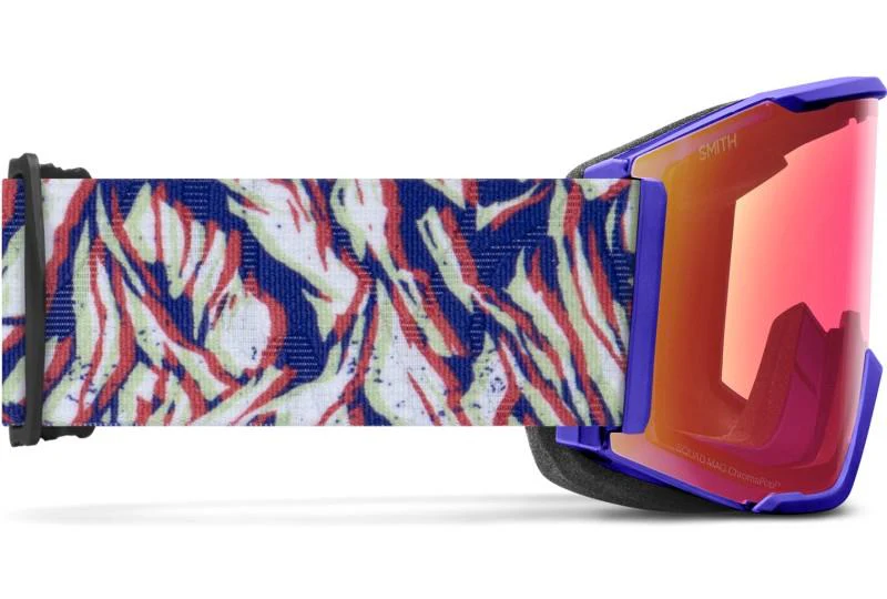 Squad Mag, Ultraviolet Peaking Goggles, ChromaPop Pro Photochromic Red Mirror Lens - Image 4