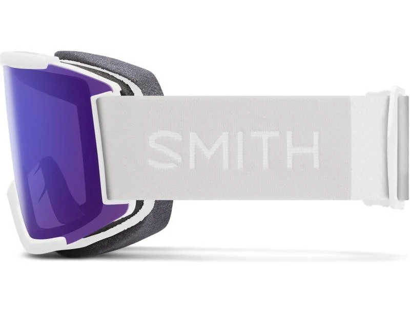 Squad, White Vapor Goggles, ChromaPop Everyday Violet Mirror Lens - Image 3
