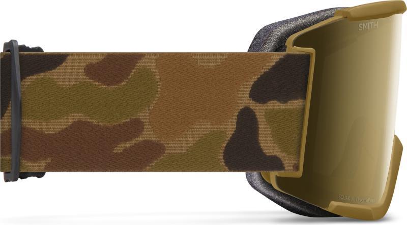 Squad XL, Coyote Pow Hunter Frame, ChromaPop Sun Black Gold Mirror Lens - Image 4