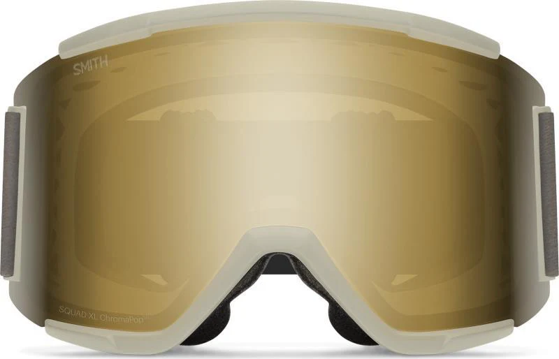 Squad XL Low Bridge Fit, Chalk Frame, ChromaPop Sun Black Gold Mirror Lens - Image 2