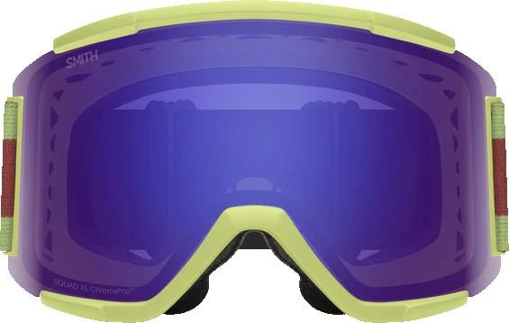 Squad XL, Serpentine Lined Up Goggles, ChromaPop Everyday Violet Mirror Lens - Image 2