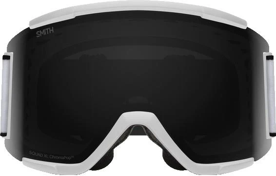Squad XL, White Fade Out Goggles, ChromaPop Sun Black Lens - Image 2