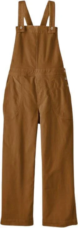 Stand Up Cropped Corduroy Overalls - Womens
