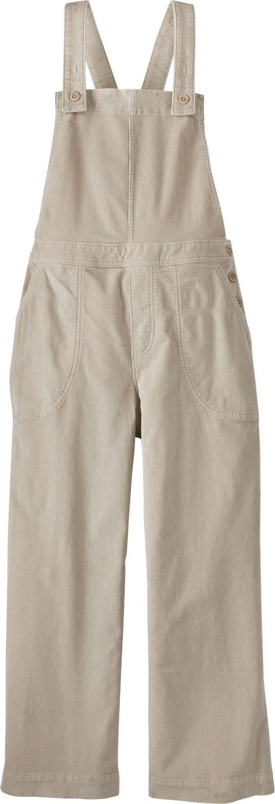 Stand Up Cropped Corduroy Overalls - Womens - Image 2