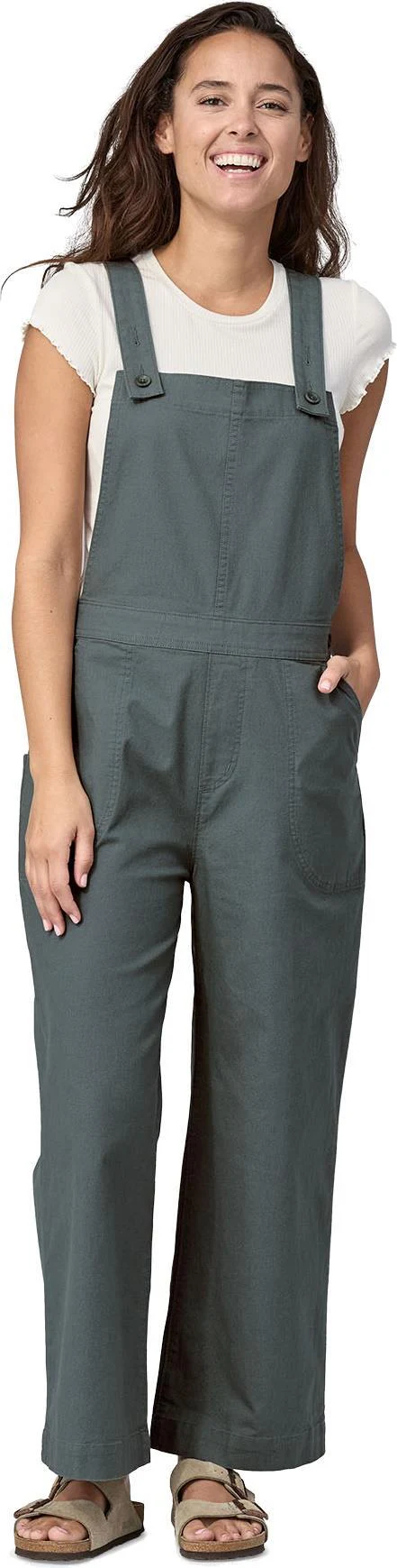 Stand Up Cropped Overalls - Womens - Image 15