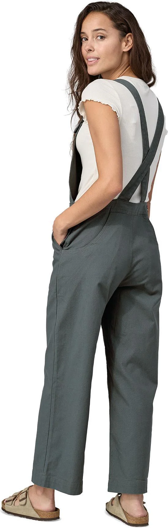 Stand Up Cropped Overalls - Womens - Image 16