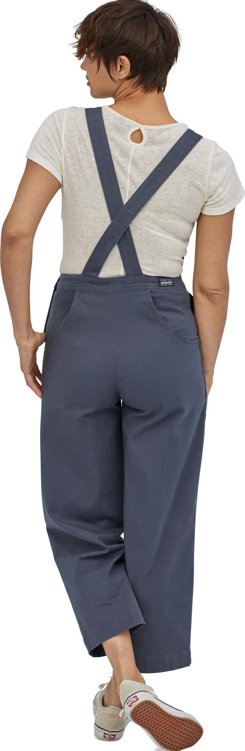 Stand Up Cropped Overalls - Womens - Image 3