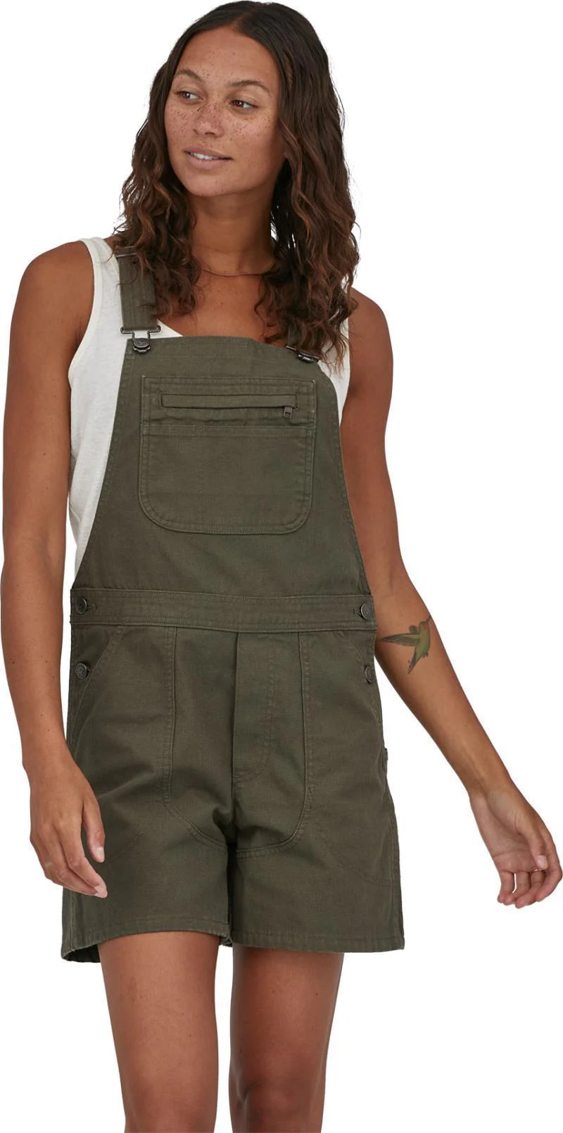 Stand Up Overalls, 5" Inseam - Womens - Image 5