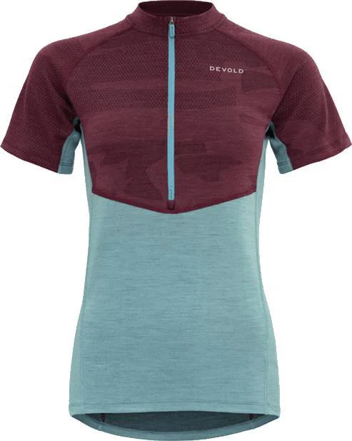 Standal Merino Zip Neck Tee - Womens - Image 3