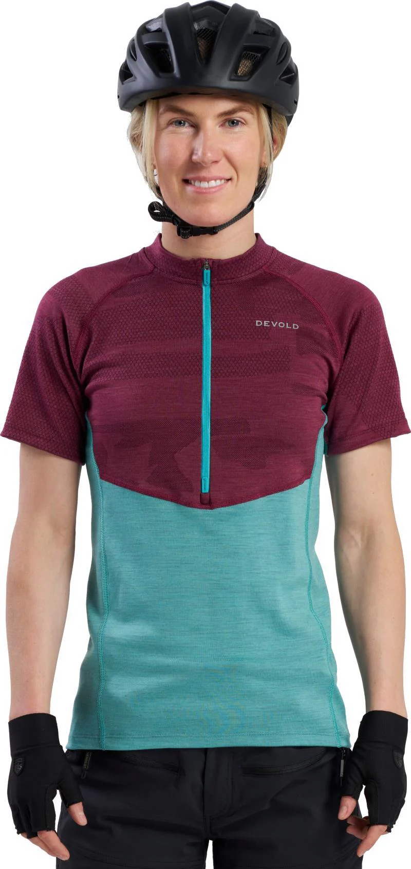 Standal Merino Zip Neck Tee - Womens - Image 5