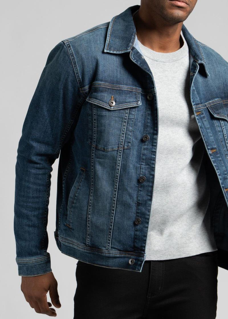 Stay Dry Performance Denim Jean Jacket - Mens - Image 4