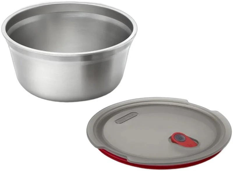 Steel Food Bowl - Large - Image 2