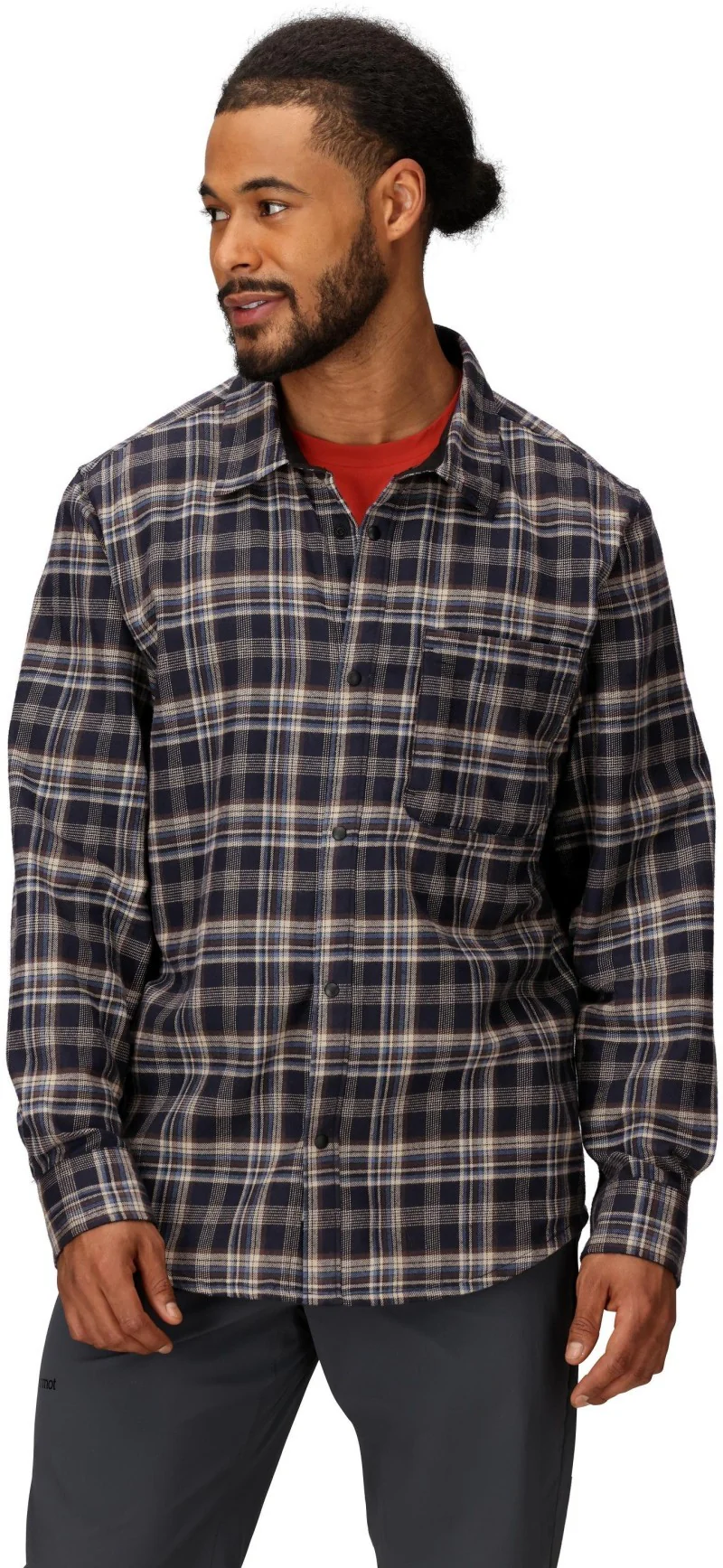 Stonepeak Lightweight Performance Flannel LS - Mens - Image 3