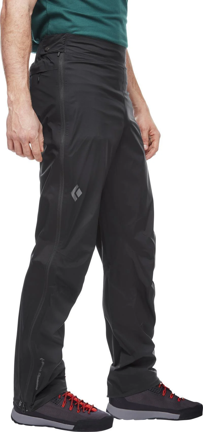 Stormline Stretch Full Zip Rain Pants, Long - Mens - Image 3