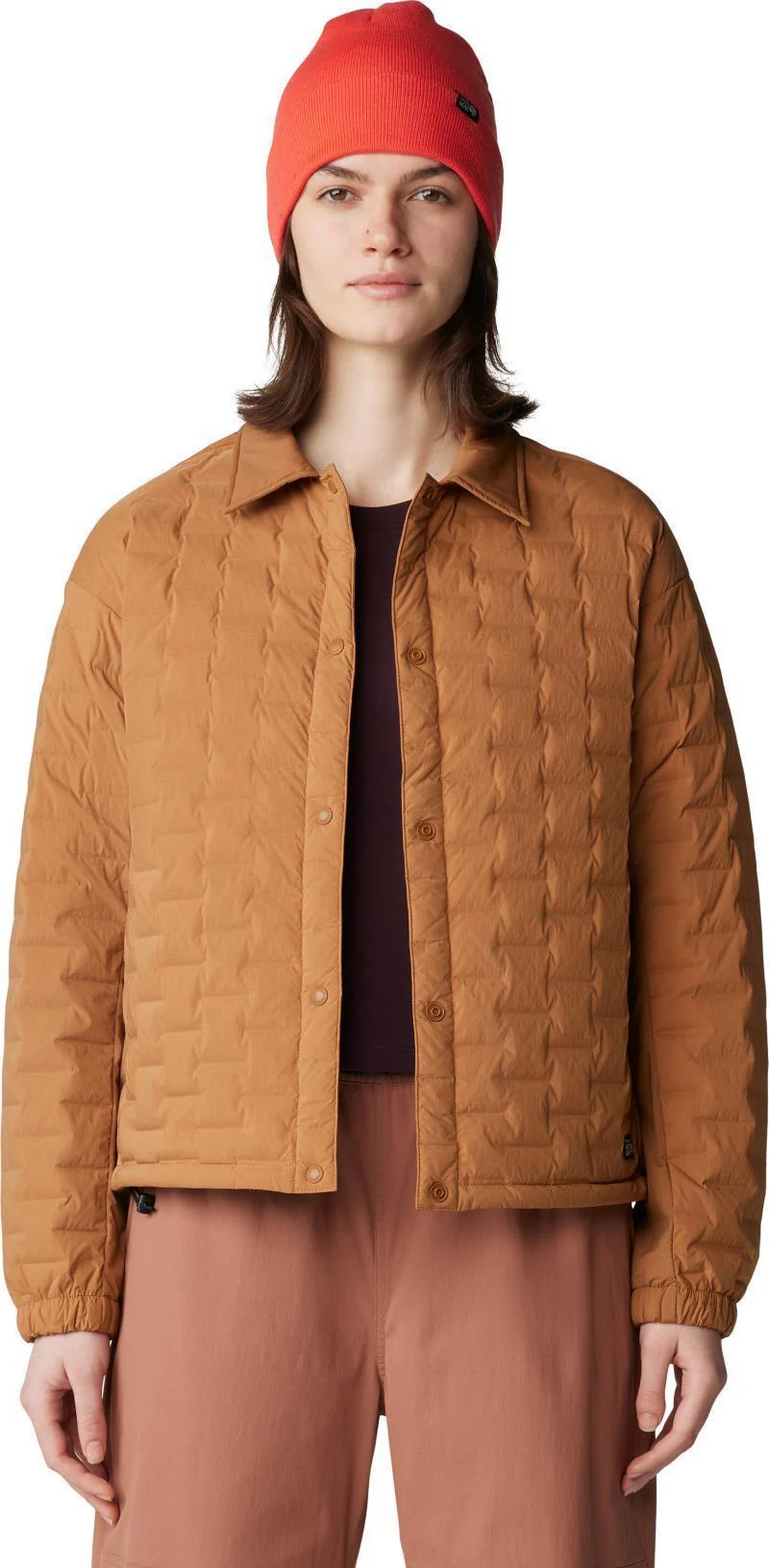 StretchDown Light Snap Jacket - Womens