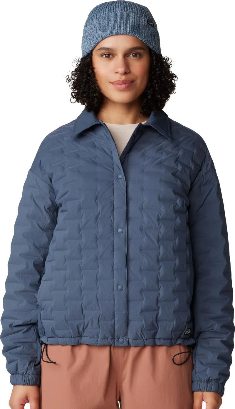 StretchDown Light Snap Jacket - Womens - Image 7