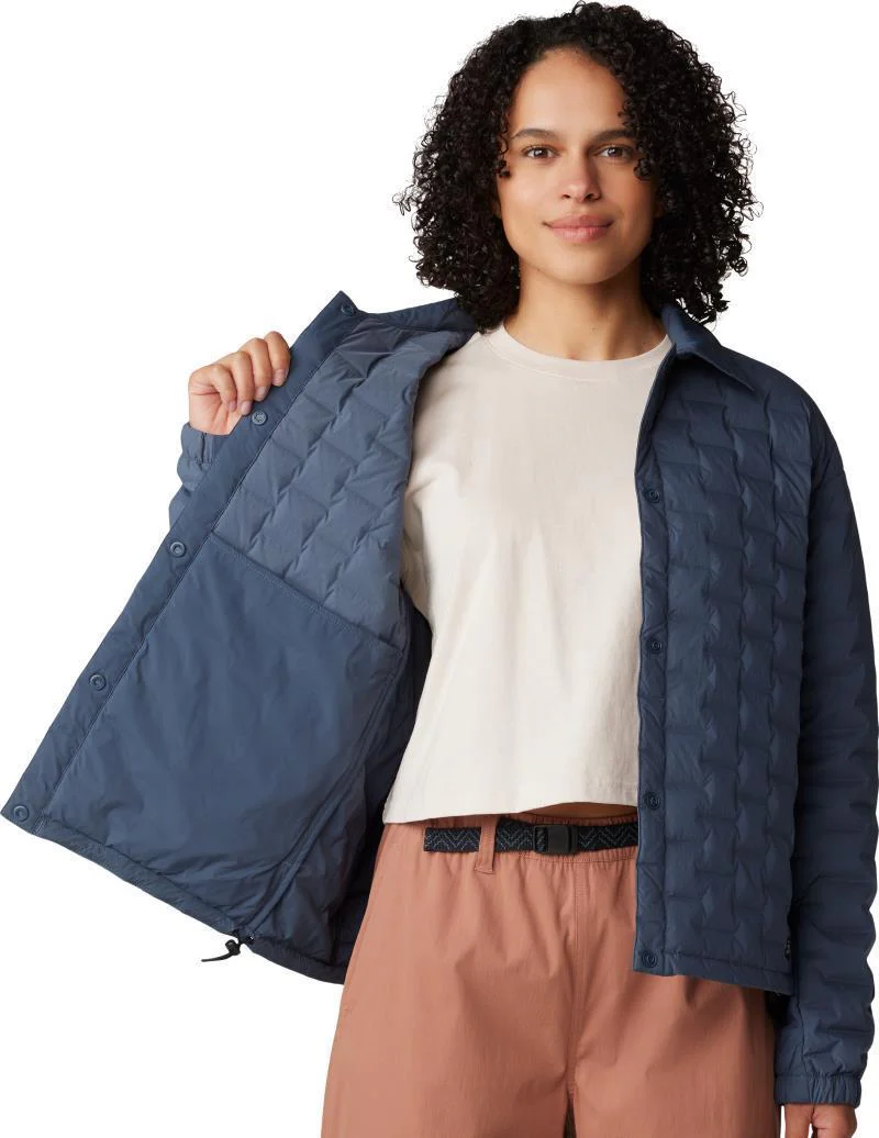 StretchDown Light Snap Jacket - Womens - Image 9