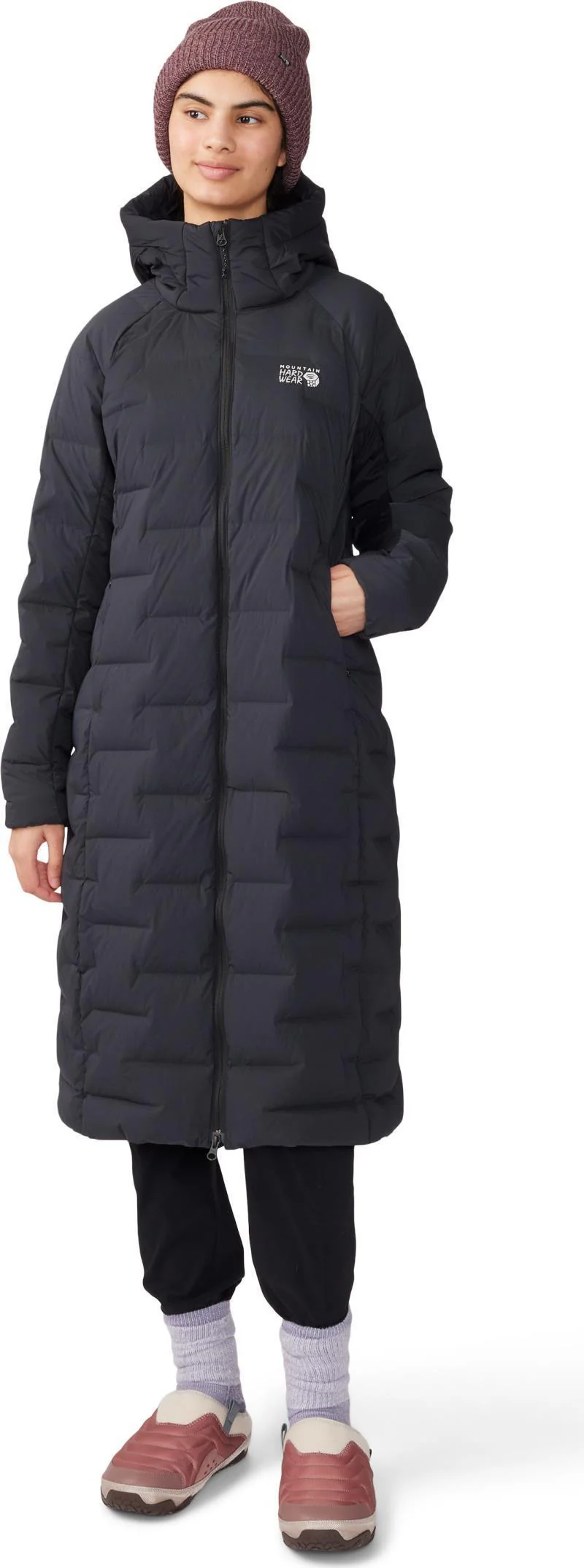 StretchDown Long Parka - Womens