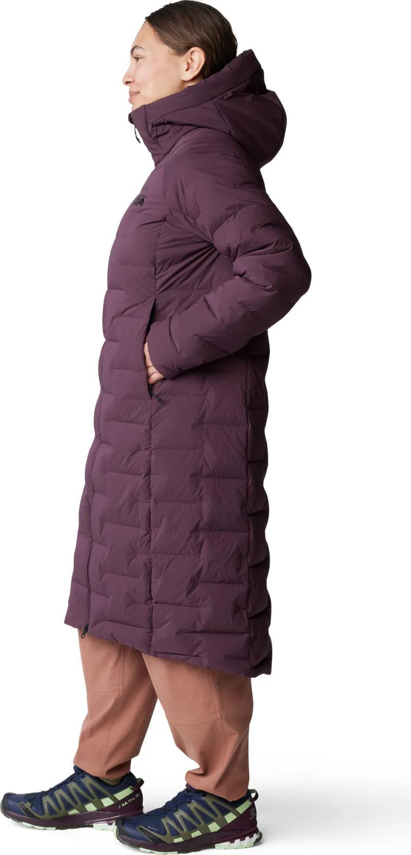 StretchDown Long Parka - Womens - Image 6