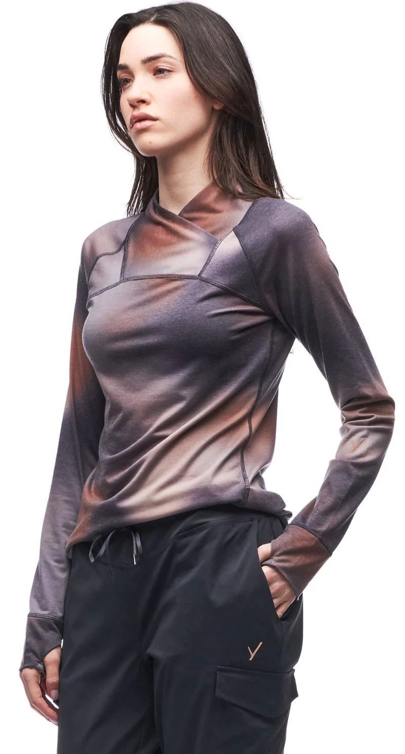 Strika II Cross Over Collar Top - Womens - Image 5
