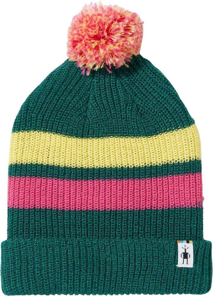 Stripe Pom Beanie - Kids - Image 2