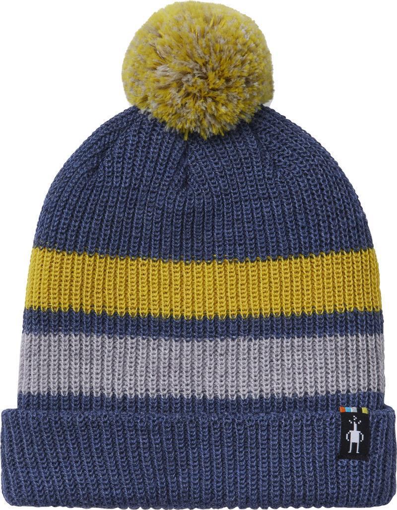 Stripe Pom Beanie - Kids - Image 6