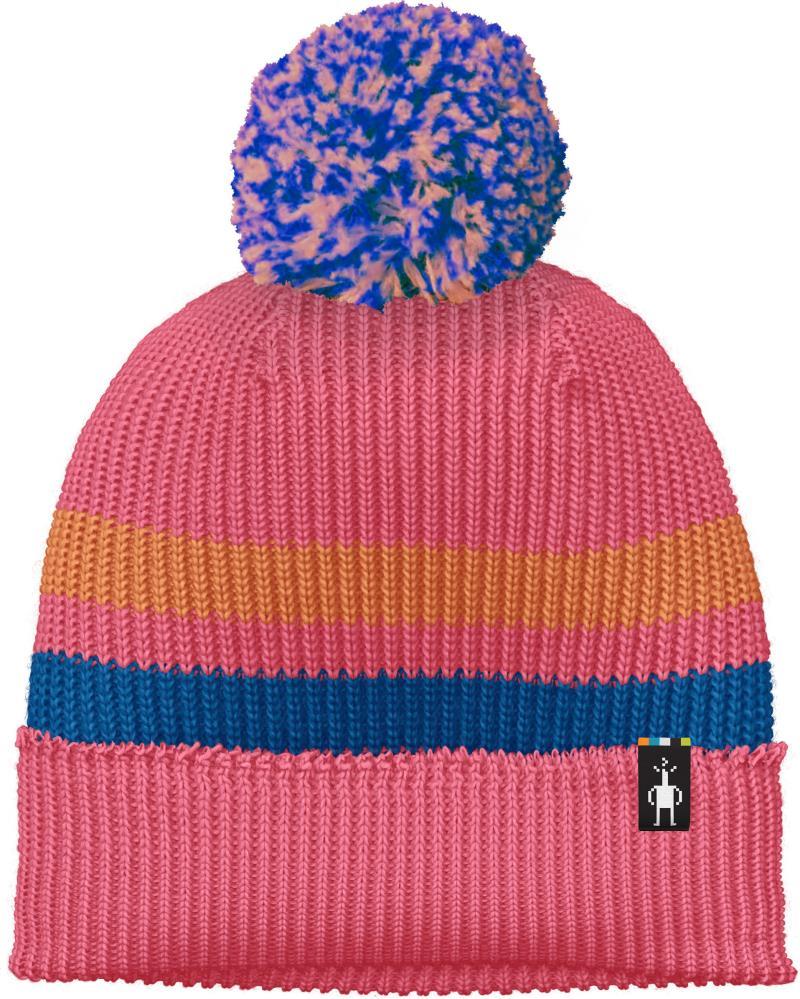 Stripe Pom Beanie - Kids - Image 7