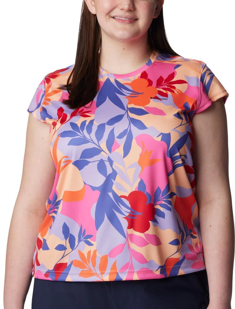 Summerdry SS Printed Tee - Plus - Womens - Image 4