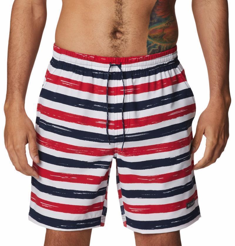 Summertide Stretch Printed Shorts, 6" Inseam - Mens - Image 11