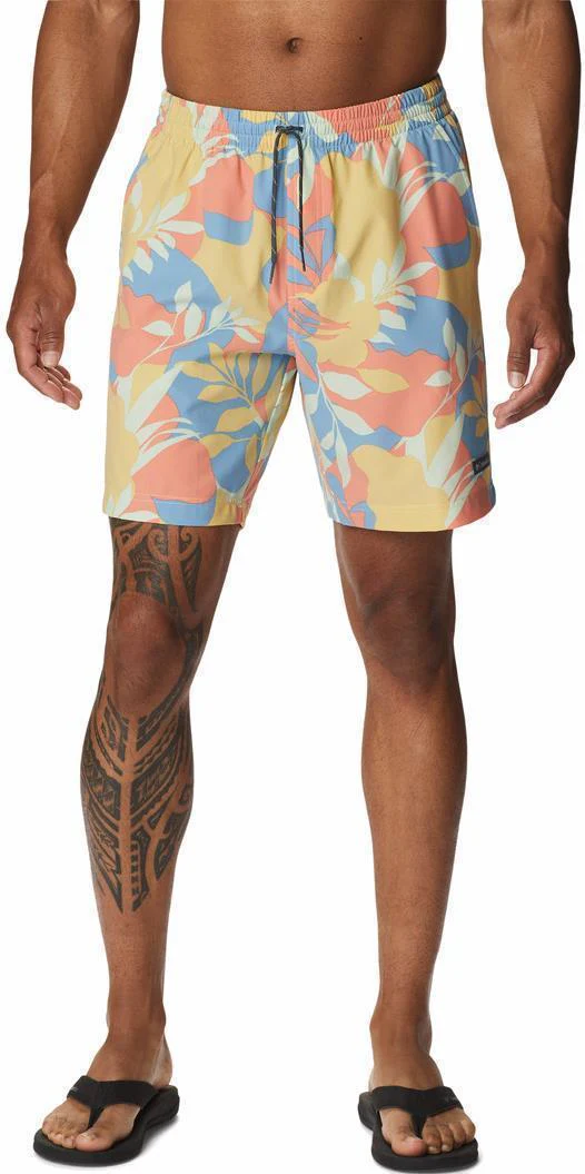 Summertide Stretch Printed Shorts, 6" Inseam - Mens - Image 3