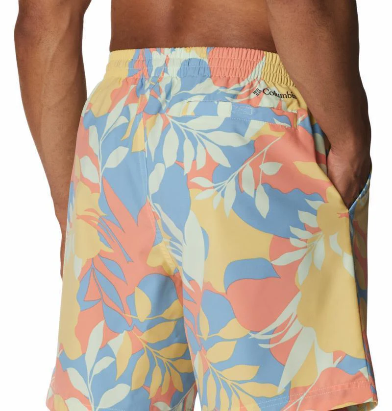 Summertide Stretch Printed Shorts, 6" Inseam - Mens - Image 7