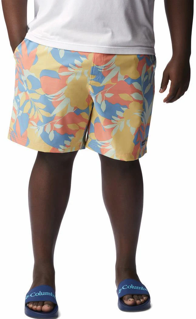 Summertide Stretch Printed Shorts, 8" Inseam - Big - Mens - Image 21