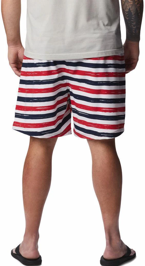 Summertide Stretch Printed Shorts, 8" Inseam - Big - Mens - Image 7