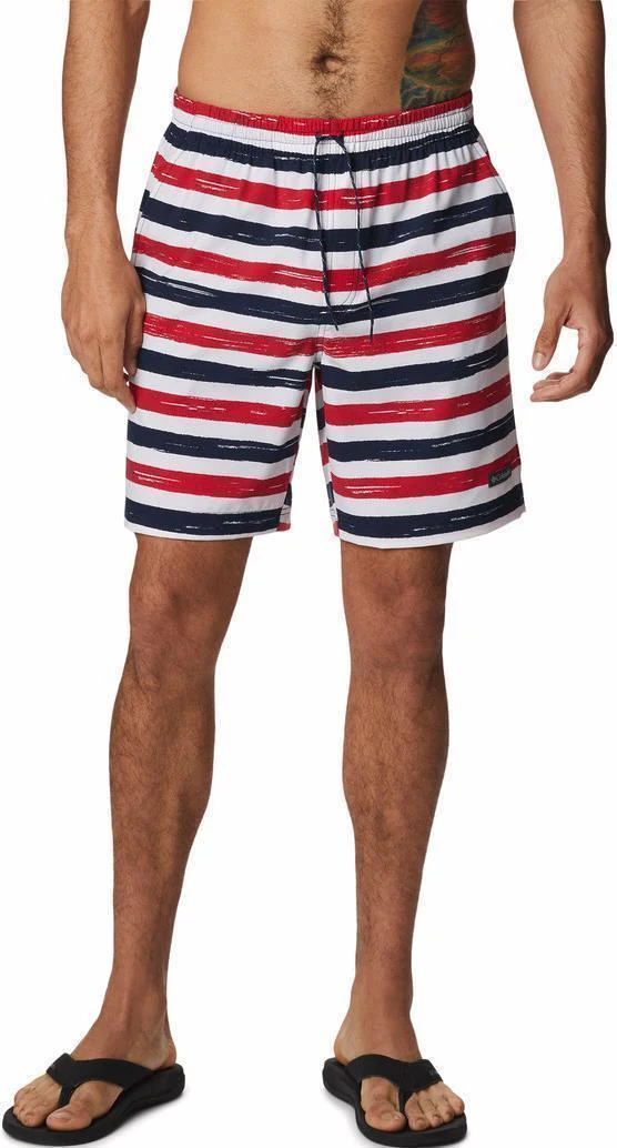 Summertide Stretch Printed Shorts, 8" Inseam - Mens - Image 11