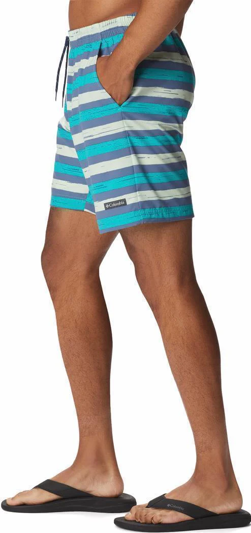 Summertide Stretch Printed Shorts, 8" Inseam - Mens - Image 3