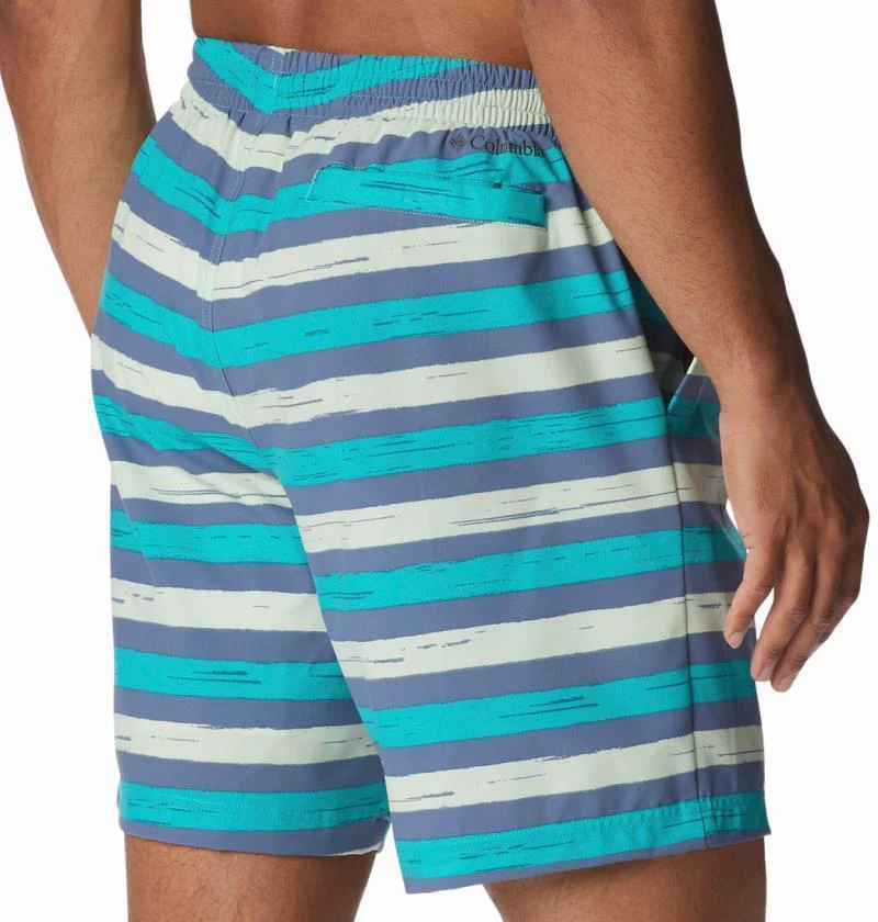Summertide Stretch Printed Shorts, 8" Inseam - Mens - Image 5