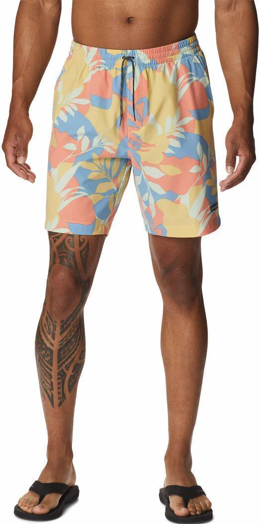Summertide Stretch Printed Shorts, 8" Inseam - Mens - Image 6
