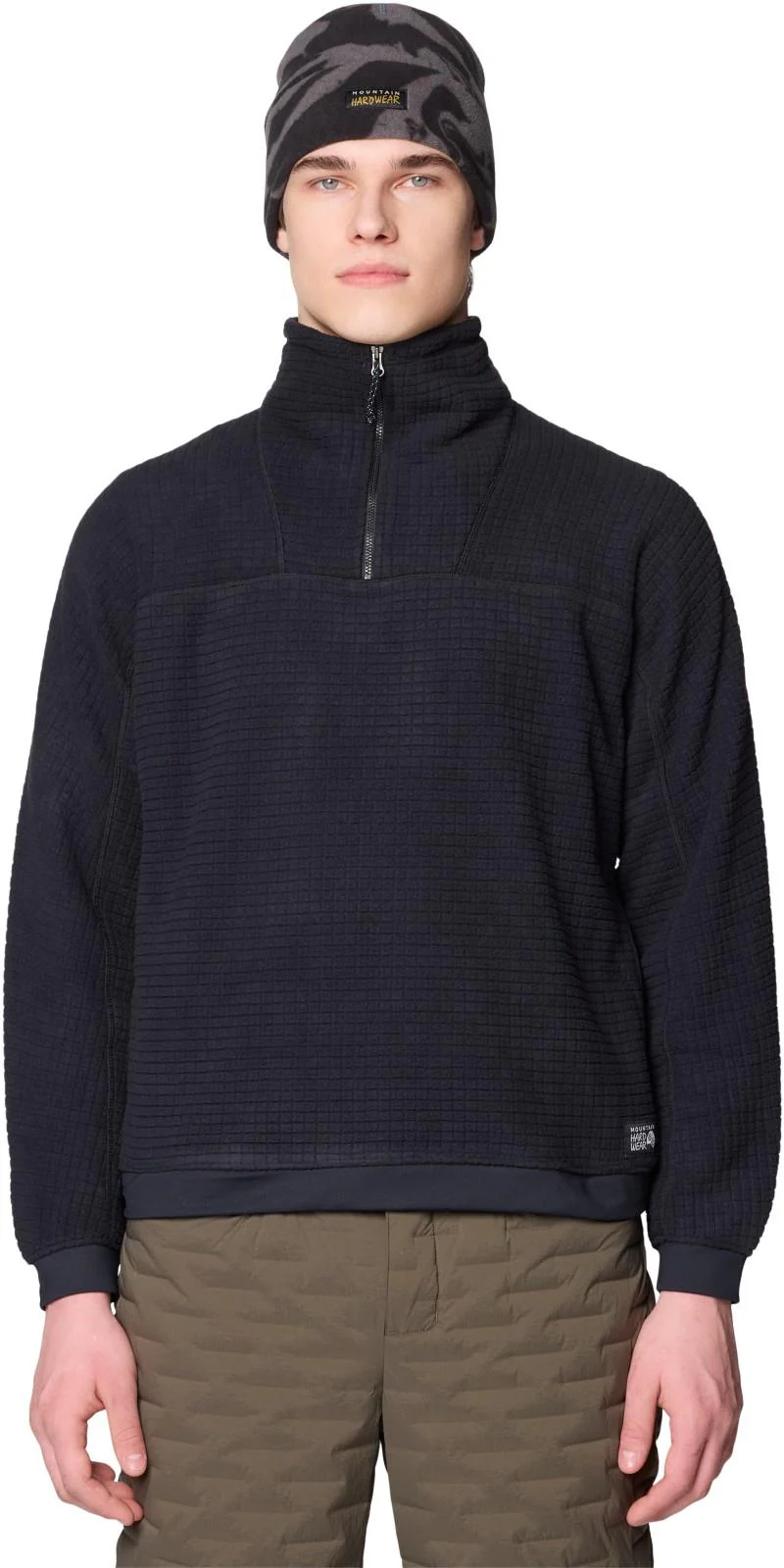 Summit Grid Big Grid Half Zip - Mens