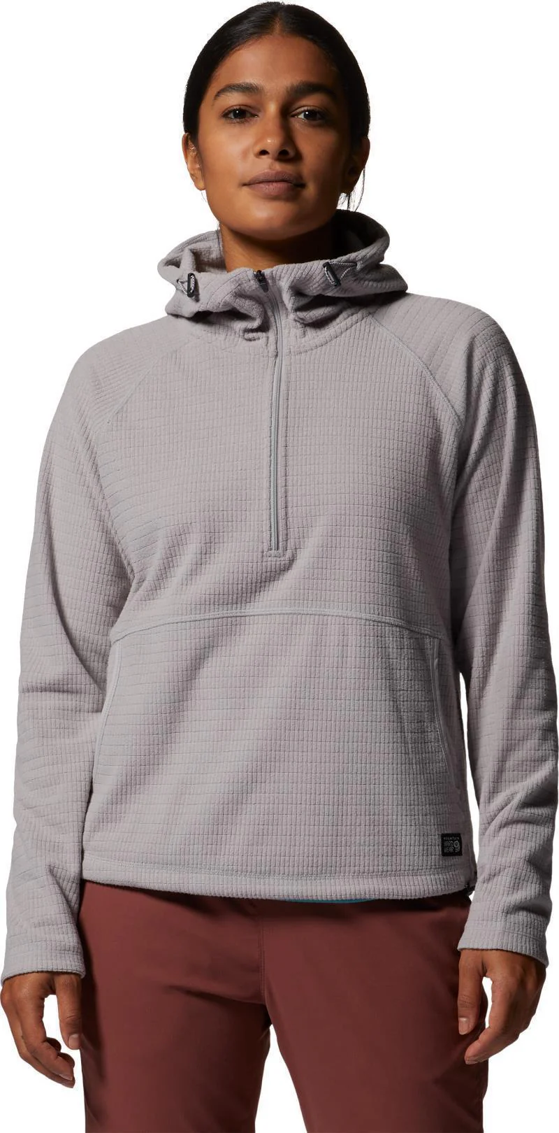 Summit Grid Half Zip Hoody - Womens - Image 12