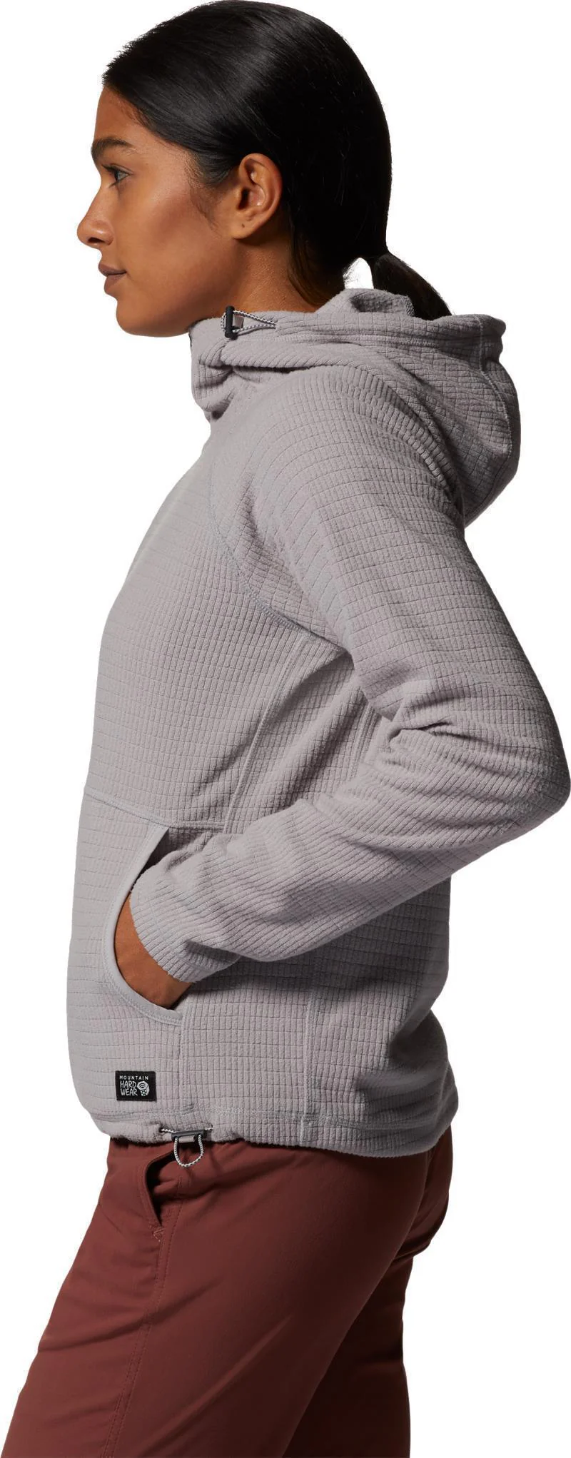 Summit Grid Half Zip Hoody - Womens - Image 14