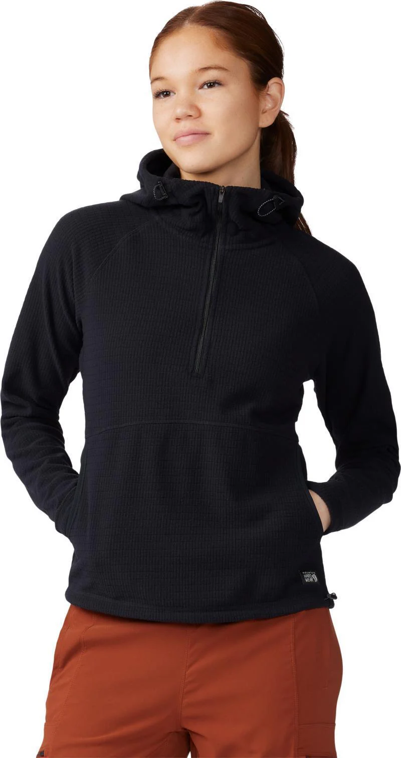 Summit Grid Half Zip Hoody - Womens - Image 16