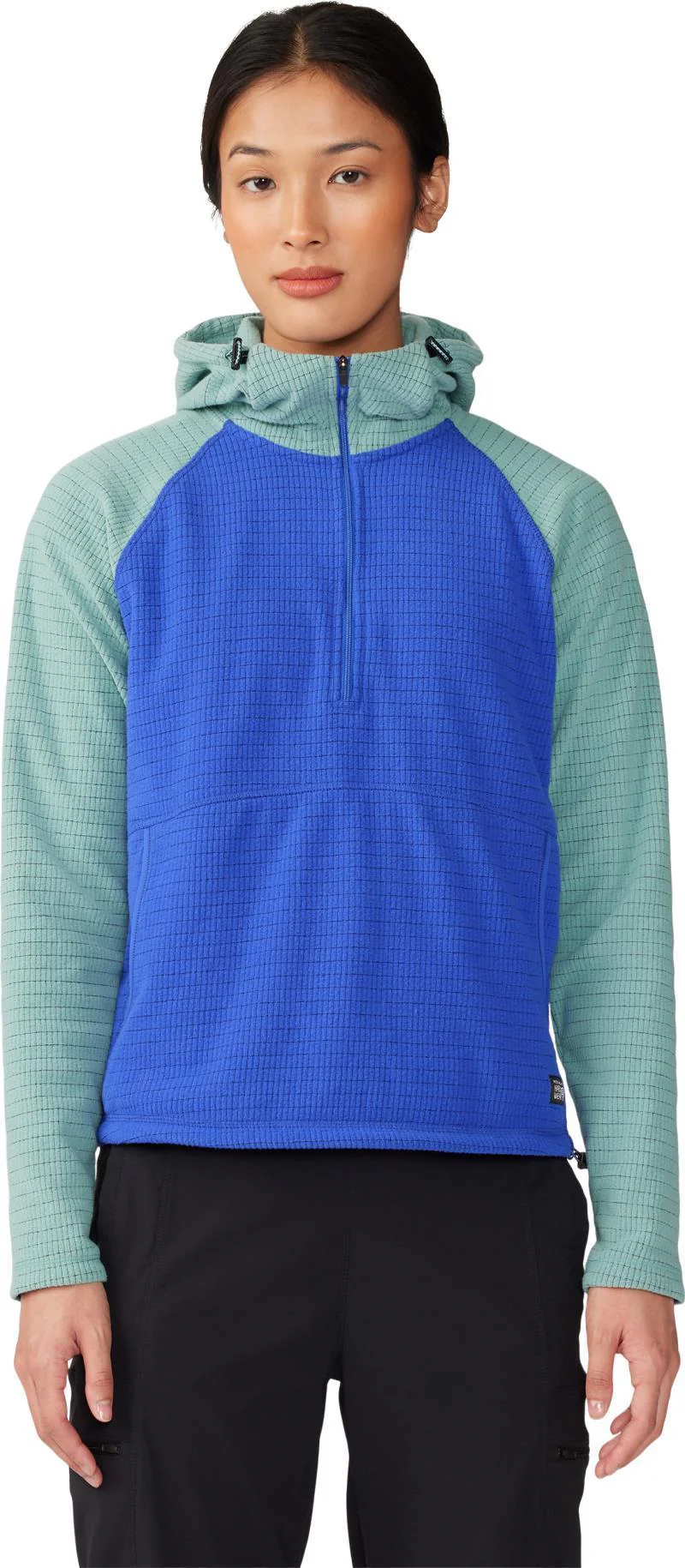 Summit Grid Half Zip Hoody - Womens - Image 26