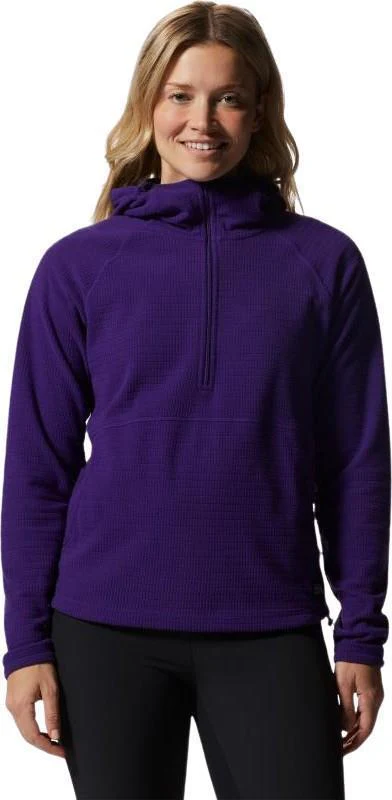 Summit Grid Half Zip Hoody - Womens - Image 3