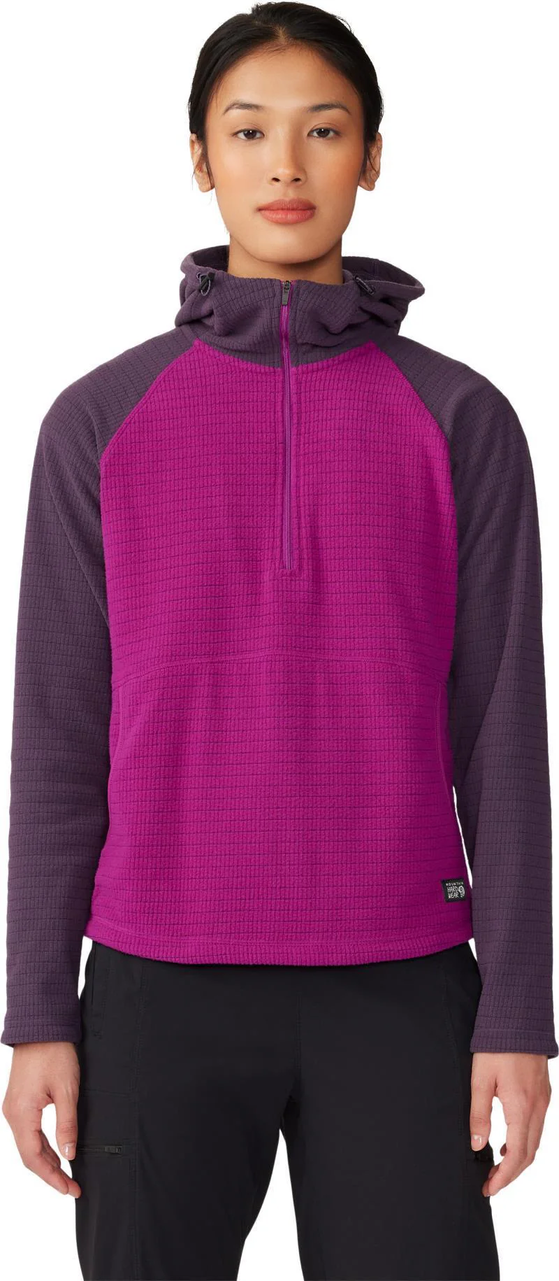 Summit Grid Half Zip Hoody - Womens - Image 31